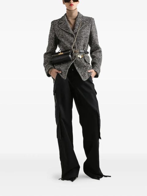 Dolce & Gabbana zip-pocket cargo trousers - Black - zdjęcie produktu nr 2