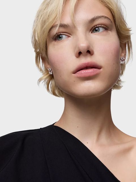 Tous kolczyki srebrne Bold Bear Gem