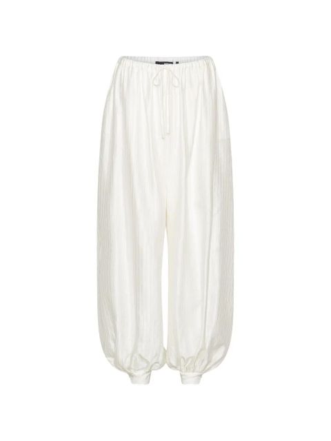 ROTATE BIRGER CHRISTENSEN white balloon trousers - zdjęcie produktu nr 1