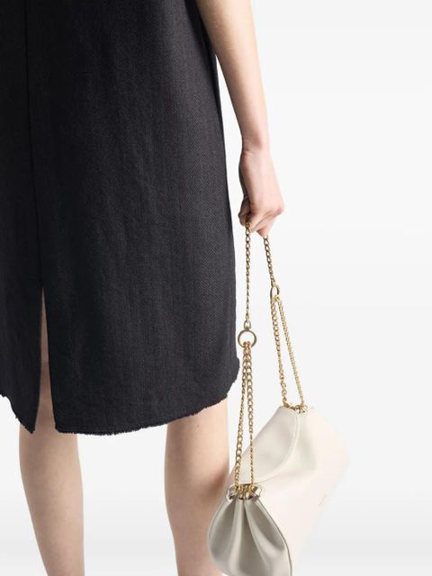 Prada short-sleeve wool mini dress - Black