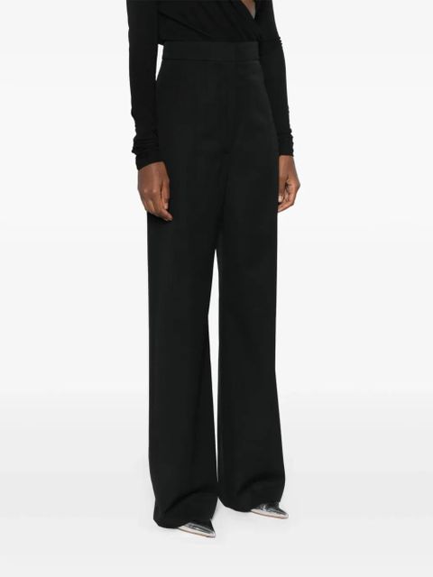Alexander McQueen wool trousers - Black