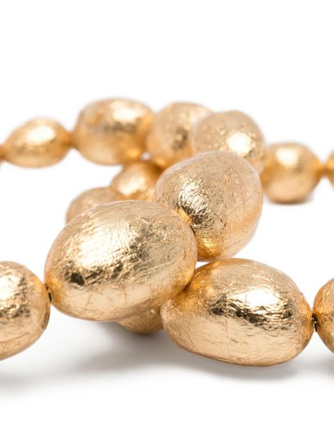 Cult Gaia beaded earrings - Gold