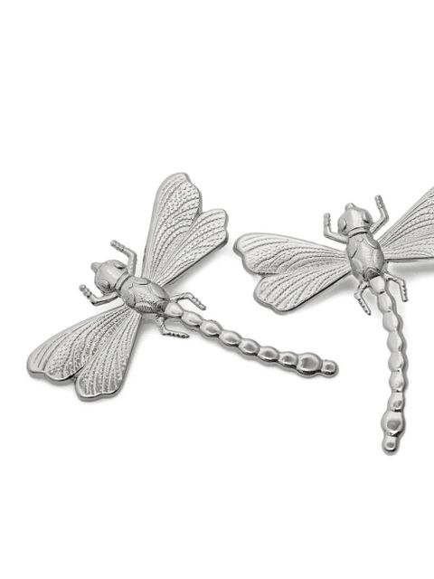 Blumarine dragonfly earrings - Silver