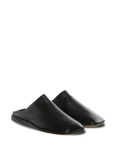 The Row square-toe slides - Black - zdjęcie produktu nr 2