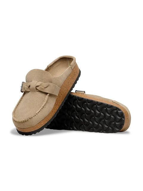 Birkenstock klapki skórzane Buckley