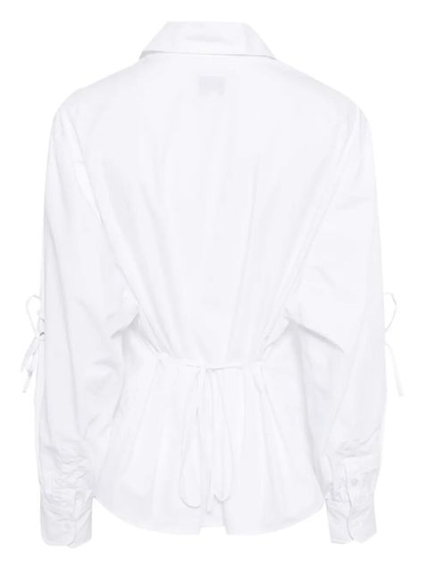 ALOHAS Sugar lace-up shirt - White - zdjęcie produktu nr 2