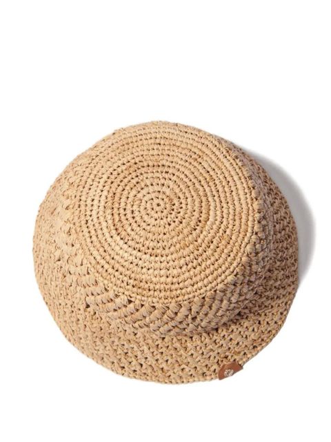 Maje raffia patch hat - Neutrals - zdjęcie produktu nr 2