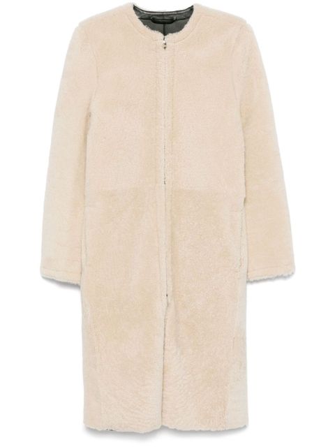 TOTEME shearling coat - Neutrals - zdjęcie produktu nr 1