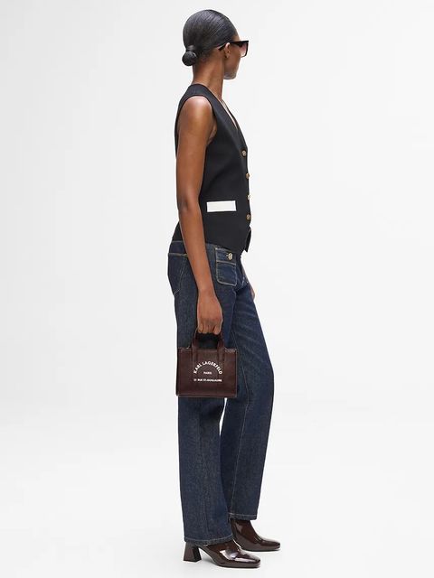 Karl Lagerfeld torebka K/RSG kolor bordowy A4W30266