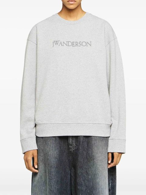 JW Anderson logo-embroidered sweatshirt - Grey