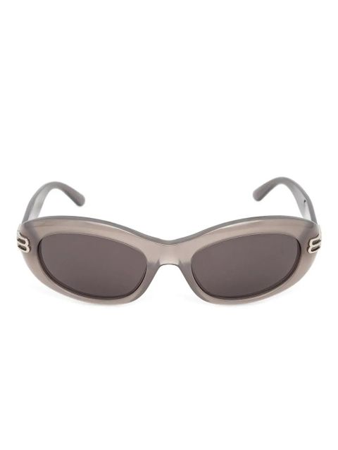 Balenciaga Eyewear oval-frame sunglasses - Grey - zdjęcie produktu nr 1