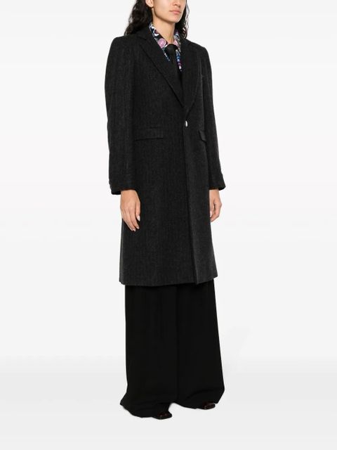 Vivienne Westwood Alien Teddy single-breasted coat - Black