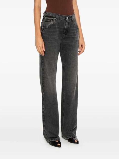 Blumarine five-pocket jeans - Grey