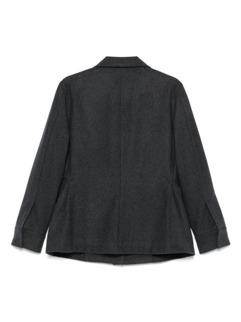 TOTEME felted cargo jacket - Grey - zdjęcie produktu nr 2