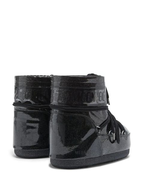 Moon Boot Icon Low Glitter boots - Black