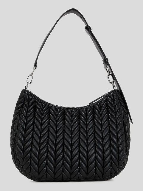 Karl Lagerfeld torebka K/WEAVE kolor czarny A3W30147