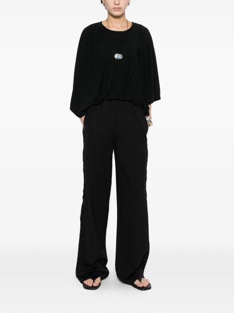 TWINSET trim palazzo pants - Black - zdjęcie produktu nr 2