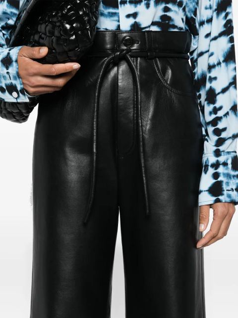 Nanushka Harlee wide-leg trousers - Black