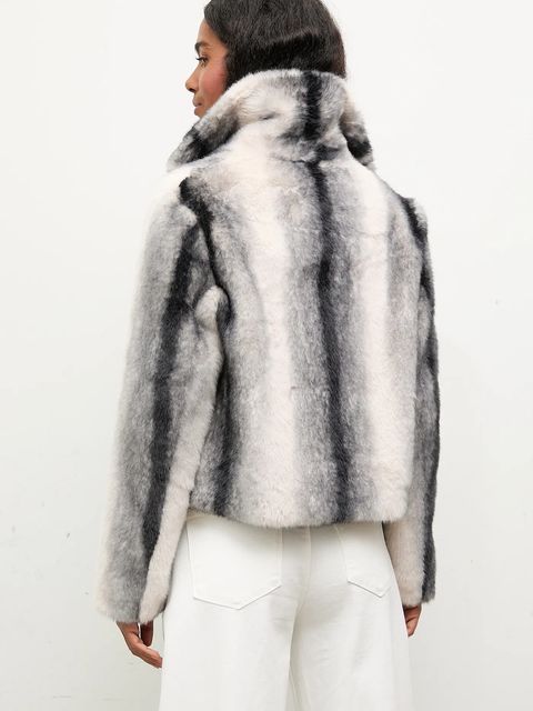 Answear.LAB kurtka kolor szary przejściowa