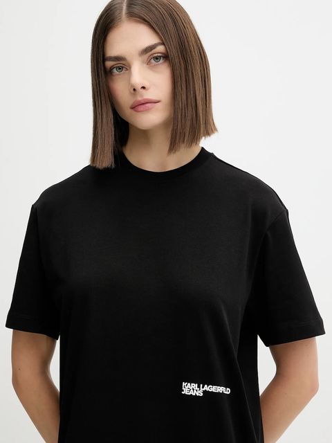 Karl Lagerfeld Jeans sukienka bawełniana