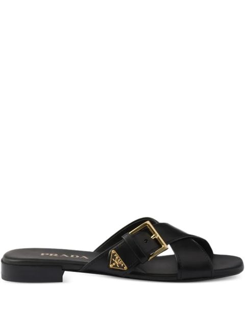 Prada buckle strap sandal - Black - zdjęcie produktu nr 1