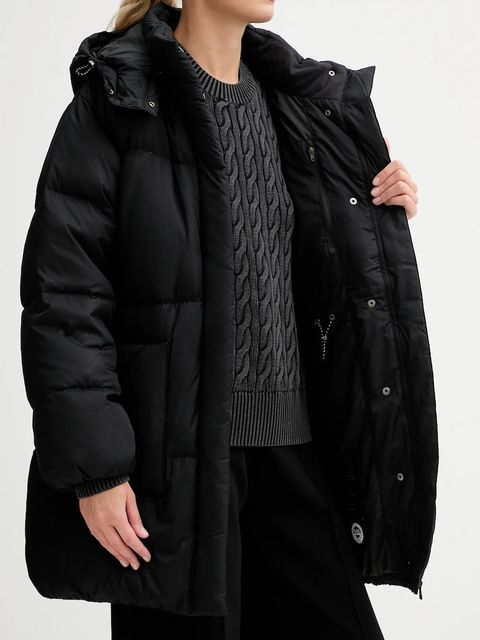 Levi's kurtka puchowa kolor czarny zimowa 003HB