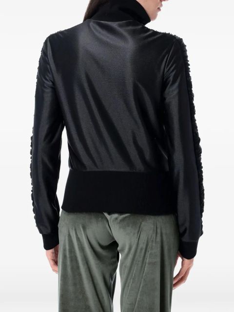 Balenciaga ruched-sleeve jacket - Black - zdjęcie produktu nr 2