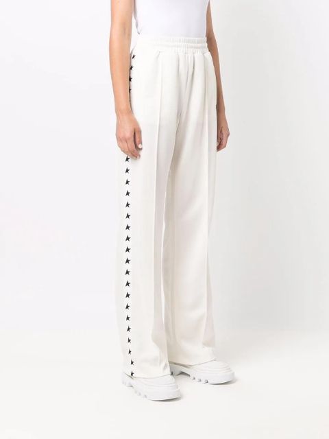 Golden Goose Dorotea Star track pants - Neutrals