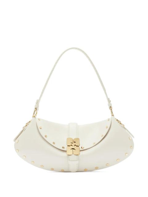 GANNI buckle embellished shoulder bag - White - zdjęcie produktu nr 1