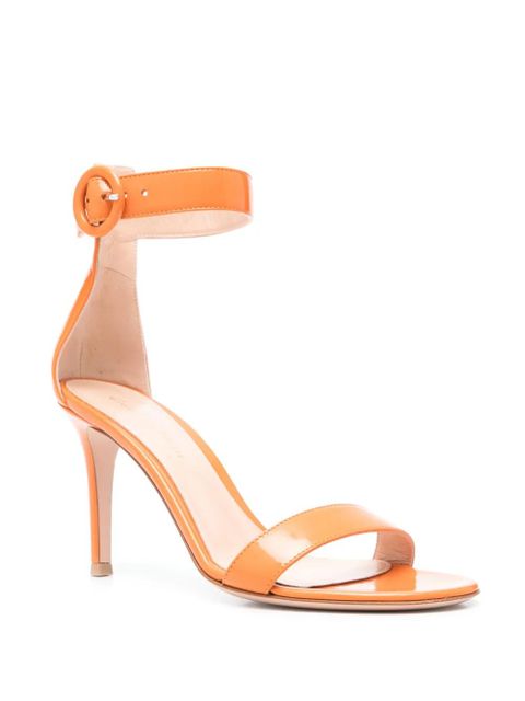 Gianvito Rossi 85mm Portofino sandals - Orange - zdjęcie produktu nr 2