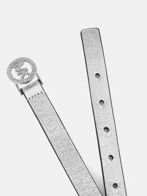 MICHAEL Michael Kors pasek damski kolor srebrny 29MKWB529032