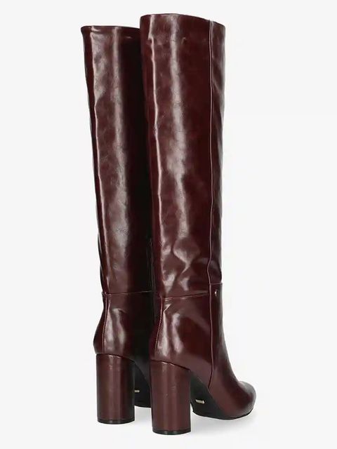 Mexx kozaki KRYSTAL INDY damskie kolor bordowy na słupku MI001800153W - zdjęcie produktu nr 2