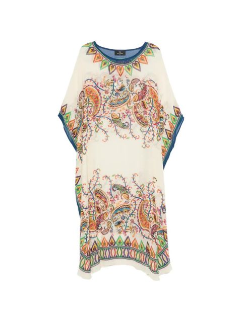 ETRO paisley-pattern midi dress - Neutrals - zdjęcie produktu nr 1