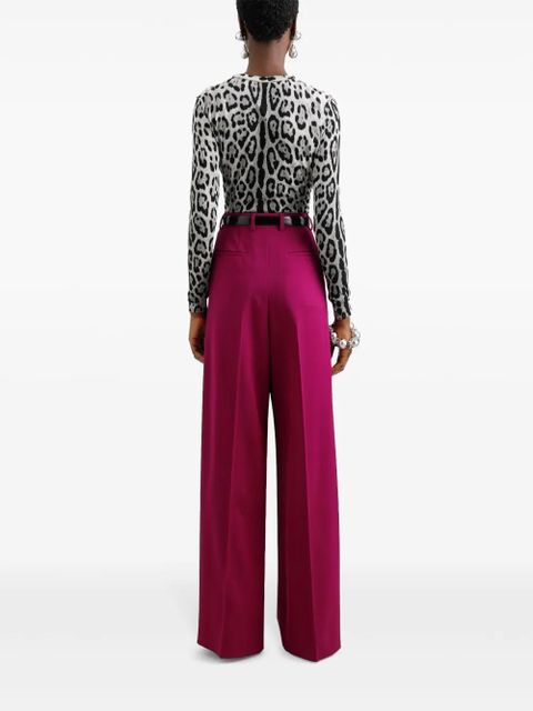Dolce & Gabbana wide-leg trousers - Pink - zdjęcie produktu nr 2