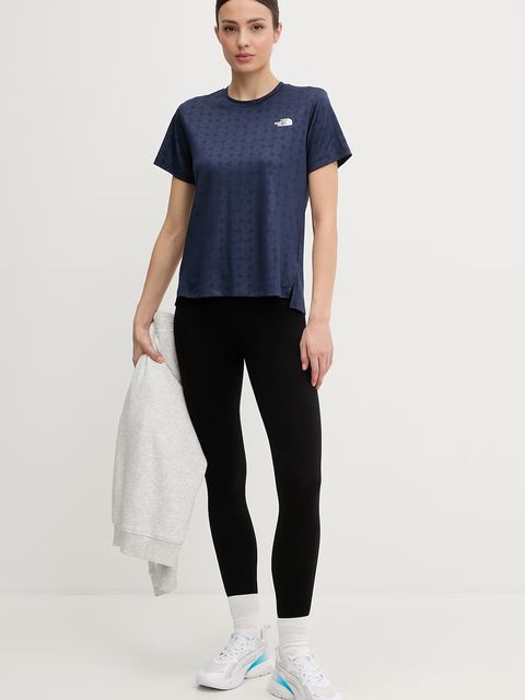 The North Face t-shirt treningowy damski FLEX EMBOSSED - zdjęcie produktu nr 1