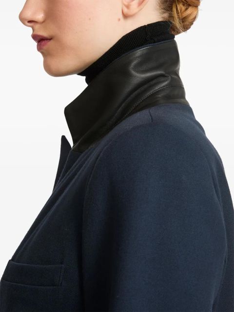 Yves Salomon double-breasted blazer - Blue