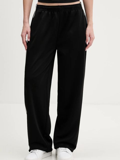 Tommy Jeans spodnie dresowe damskie kolor czarny gładkie DW0DW22633 - zdjęcie produktu nr 1