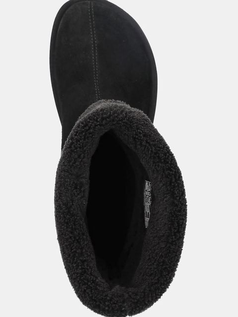 HUGO śniegowce zamszowe Zaralyn kolor czarny 50552743
