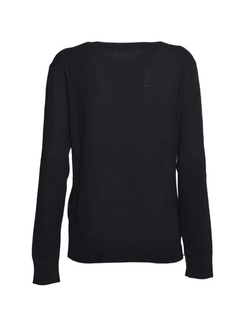 Jil Sander crew-neck sweater - Black - zdjęcie produktu nr 2
