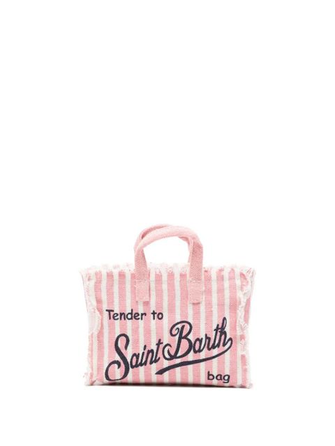 MC2 Saint Barth striped phone bag - Pink - zdjęcie produktu nr 1