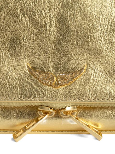 Zadig&Voltaire leather cross body bag - Gold