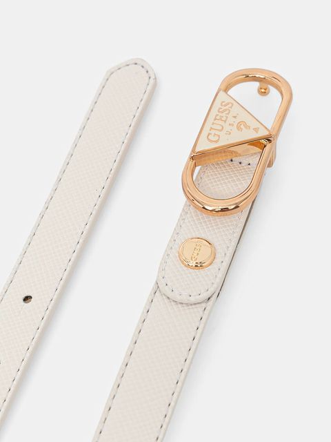 Guess pasek SERENOVA damski kolor biały BW9270 P5320 - zdjęcie produktu nr 2