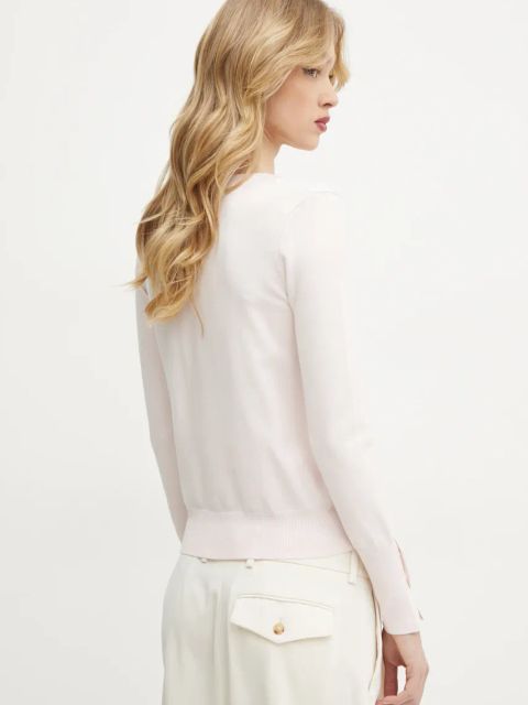 Guess kardigan ZENA damski kolor różowy lekki W2YR33 Z2V62