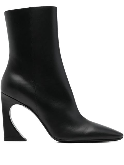 FENDI Arco point-toe ankle boots - Black - zdjęcie produktu nr 1