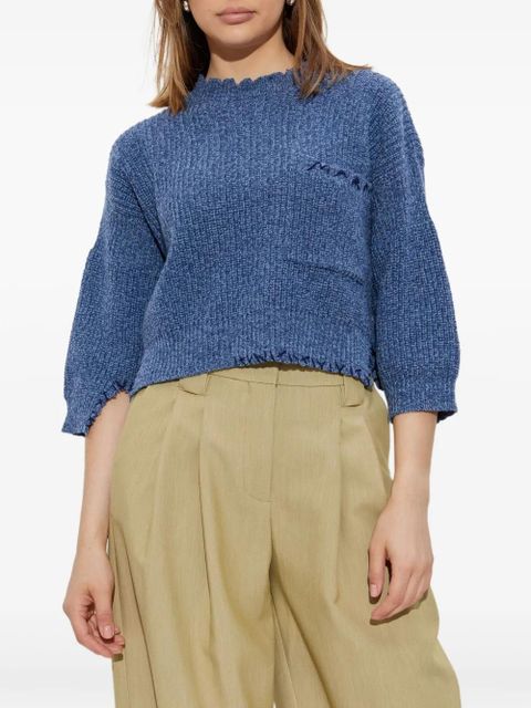 Marni virgin wool sweater - Blue