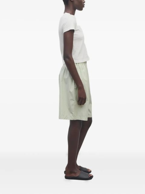 The Row Zinnia pinstriped shorts - Green - zdjęcie produktu nr 2
