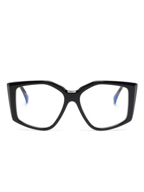 Max Mara Eyewear oversize-frame glasses - Black - zdjęcie produktu nr 1