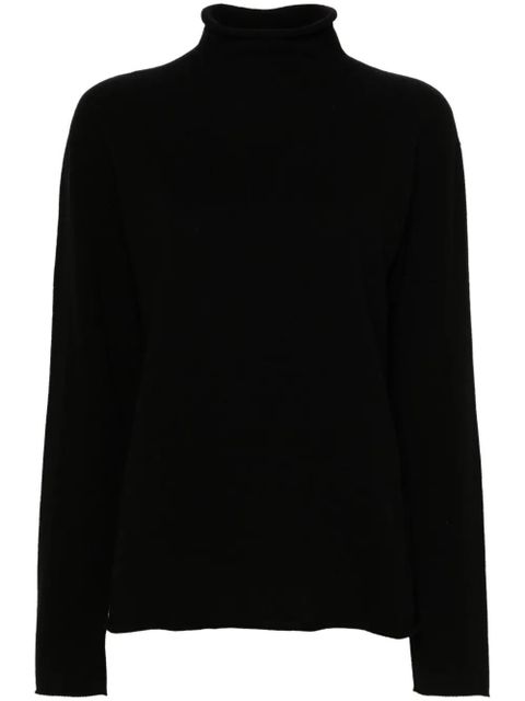 Jil Sander roll-neck cashmere jumper - Black - zdjęcie produktu nr 1