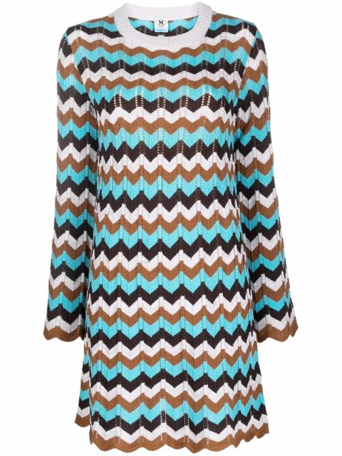 Missoni stripes mini dress - Brown - zdjęcie produktu nr 1