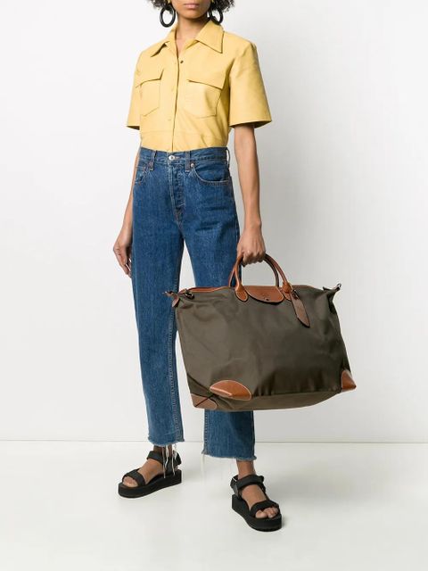 Longchamp large Boxford travel bag - Green - zdjęcie produktu nr 2